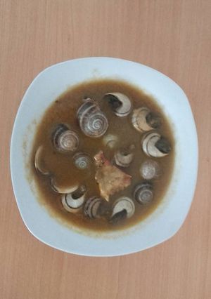 Una foto de Caracoles con cranca