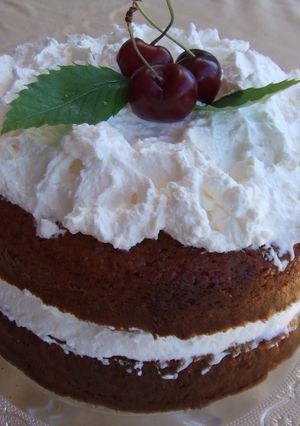Foto principal de Torta manjar de frutos rojos y chocolate