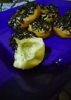 Foto resep Donat kentang tekstur donat mokko
