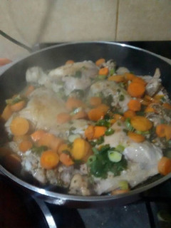 Una foto de Pollo al disco