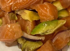 Foto de Ceviche de Salmão com Abacate