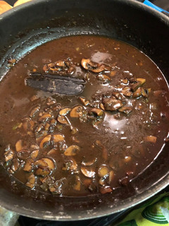 A picture of Magic Mushroom Sauce.