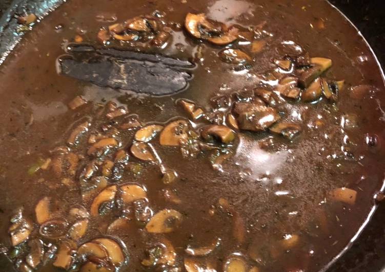 Recipe of Speedy Magic Mushroom Sauce