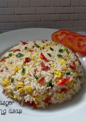 Foto resep Nasi Goreng Daging Asap