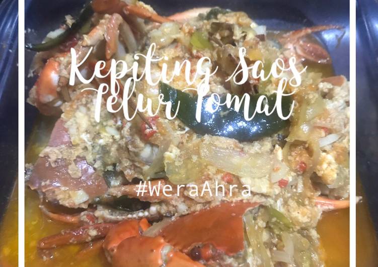 Resep Kepiting Saus Telur Tomat yang Lezat Sekali