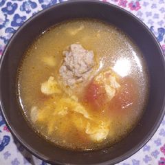 A picture of Pork Ball Soup.