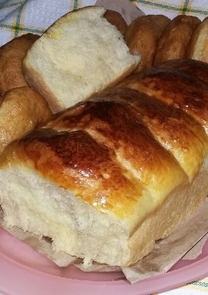 Foto resep Roti kosong *tanpa isi* tanpa mikser