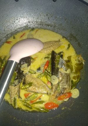 Foto resep Tongkol masak Santan Pedas