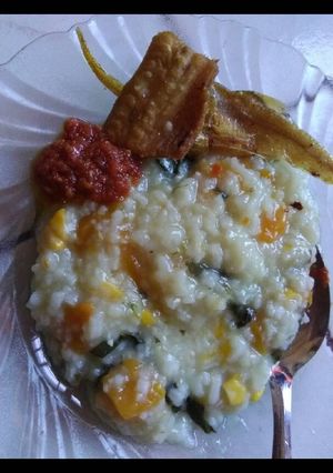 Foto resep Bubur menado mudah praktis sehat