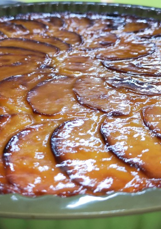Una foto de Tarta mágica de manzana