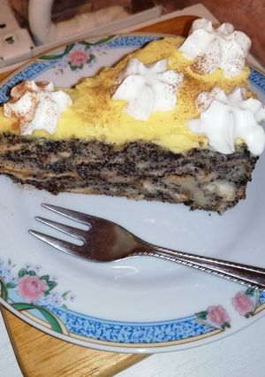 Mákosguba torta recept fotója