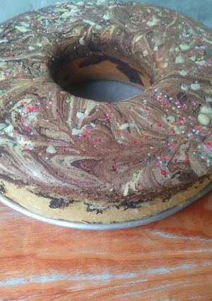 Foto resep Cake Zebra (kue kesukaan di rumah)