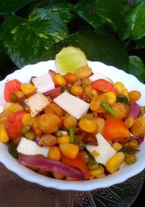 প্রোটিন স্যালাড (protien salad recipe in Bengali) রেসিপির প্রধান ছবি