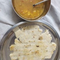 A picture of Samak chapati.