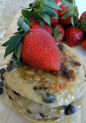 Una foto de Tortitas americanas saludables