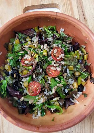Una foto de Ensalada de arroz