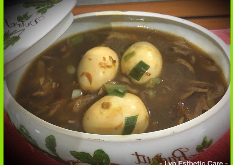 Resep Tauco Manis Ayam Suwir Telur Sehat dan Praktisss yang Lezat
