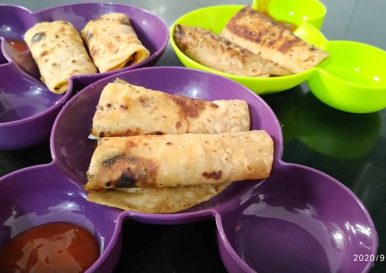 Recipe: Delicious Egg roll (for kids)