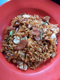Foto resep Mie tumis sosis