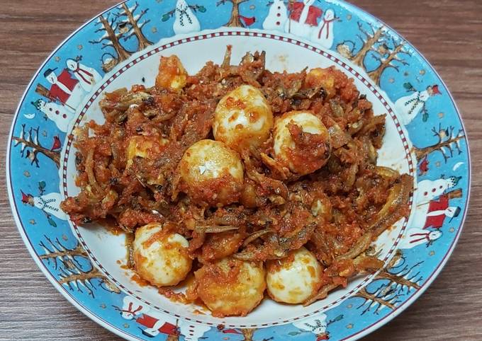 Cara Gampang Membuat Telur Puyuh Teri Balado Simple yang Bisa Manjain Lidah