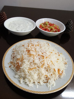عکسی از دستور رشته پلو