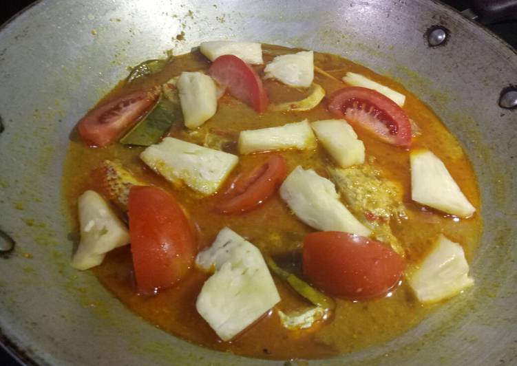 Resep Ikan kakap merah asam pedas Lezat