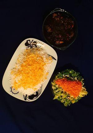 عکسی از دستور قورمه سبزی😋