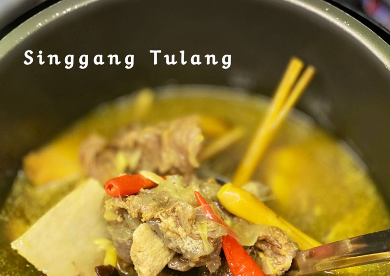 Resepi Singgang Tulang (Masakan Kampung) yang Sempurna dan Mudah