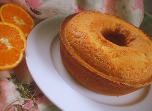 Foto de Bolo de Laranja e Coco