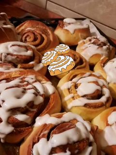 Tejmentes fahéjas csiga recept fotója