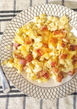 Φωτογραφία της συνταγής Mac 'n' cheese 🍝🧀🥓