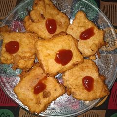 A picture of Bread Pakora.