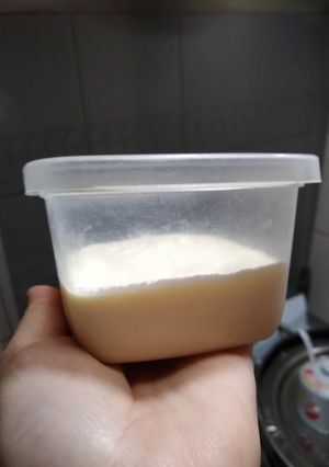 Una foto de Queso crema casero.!!!