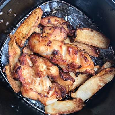 Cách Làm Món Ức gà và nấm đùi gà nướng của Hoàng Ngọc - CookpadThêm CooksnapChia sẻ