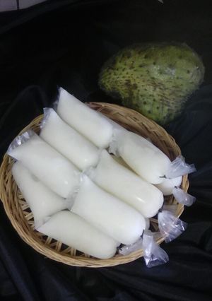 Foto resep Es loli sirsak susu