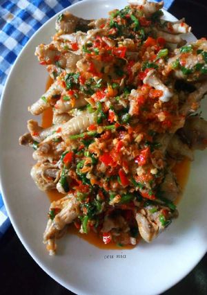 Foto resep Cekeran Pedas Gondrong