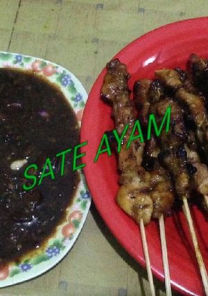 Foto resep Sate ayam homemade