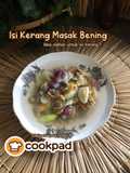 Isi Kerang Masak Bening