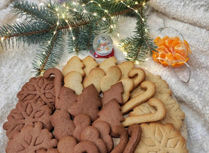 Фото Різдвяні імбирні пряники☃️.