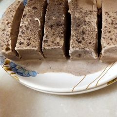 A picture of Oreo biscuit ice cream.