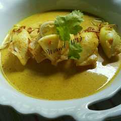 Gulai Cumi Isi Telur রেসিপির প্রধান ছবি