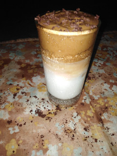 A picture of Dalgona coffee ☕ 😋.