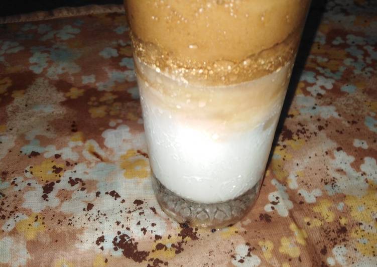 Seasoning to Prepare Dalgona coffee ☕ 😋 Perfect