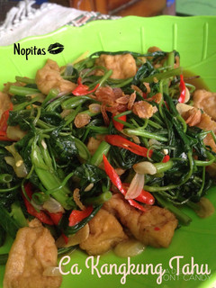 Foto resep Ca Kangkung Tahu