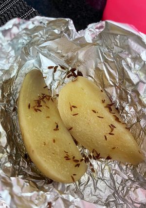 Una foto de Papas al comino