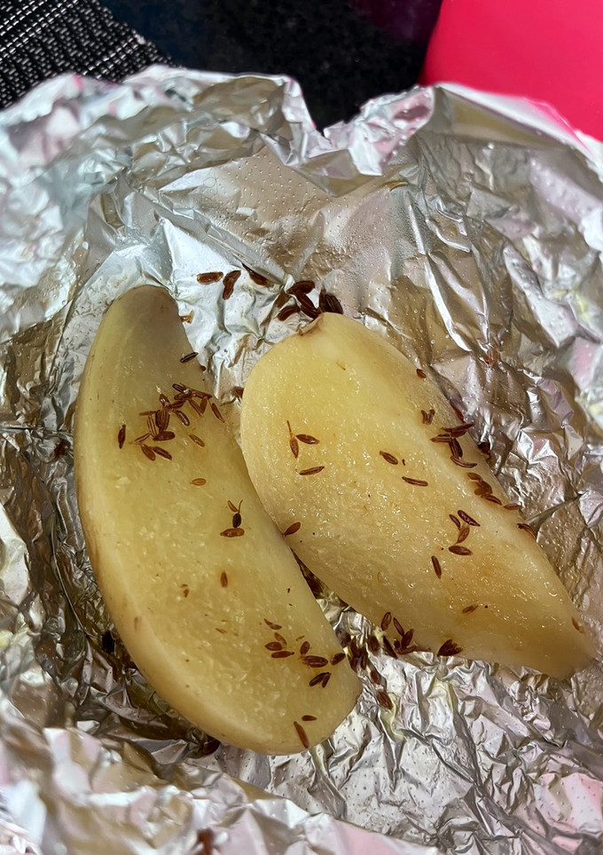 Una foto de Papas al comino