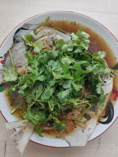 Foto resep Ikan Tim Bawal Putih (steam ikan ala hongkong)