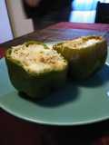 Stuffed peppers (vegetarian)