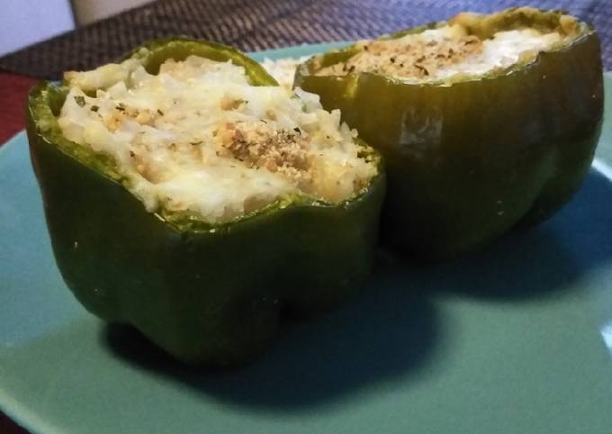 Stuffed peppers (vegetarian)