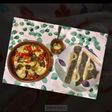 Rodaballo (al papillote) con verduras